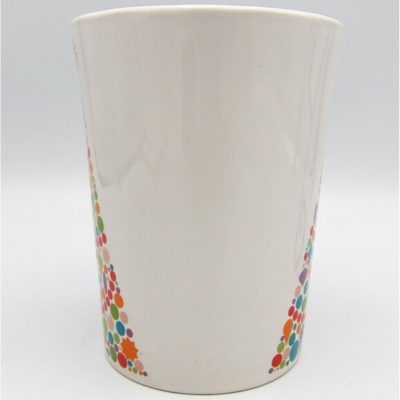 Bright Tree Christmas Coffee Mug Tall Latte Signature Housewares Room Creative - Picture 4 of 10